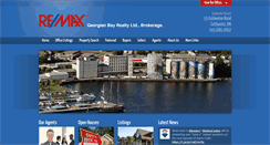 Desktop Screenshot of georgianbayproperties.com